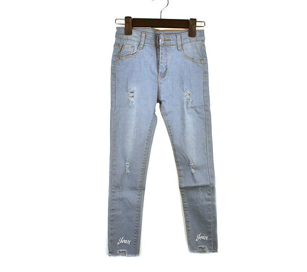 Light Blue Slim Fit Jeans