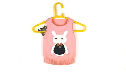 Pink Sleeveless Sweater
