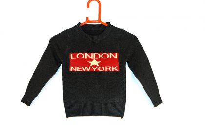 Full Sleeves Black Sweater