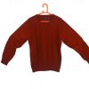 Knitted Design Maroon Sweater