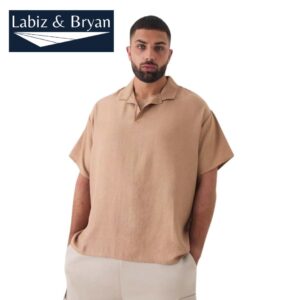 Short Sleeve Plus Size Polo T-Shirt