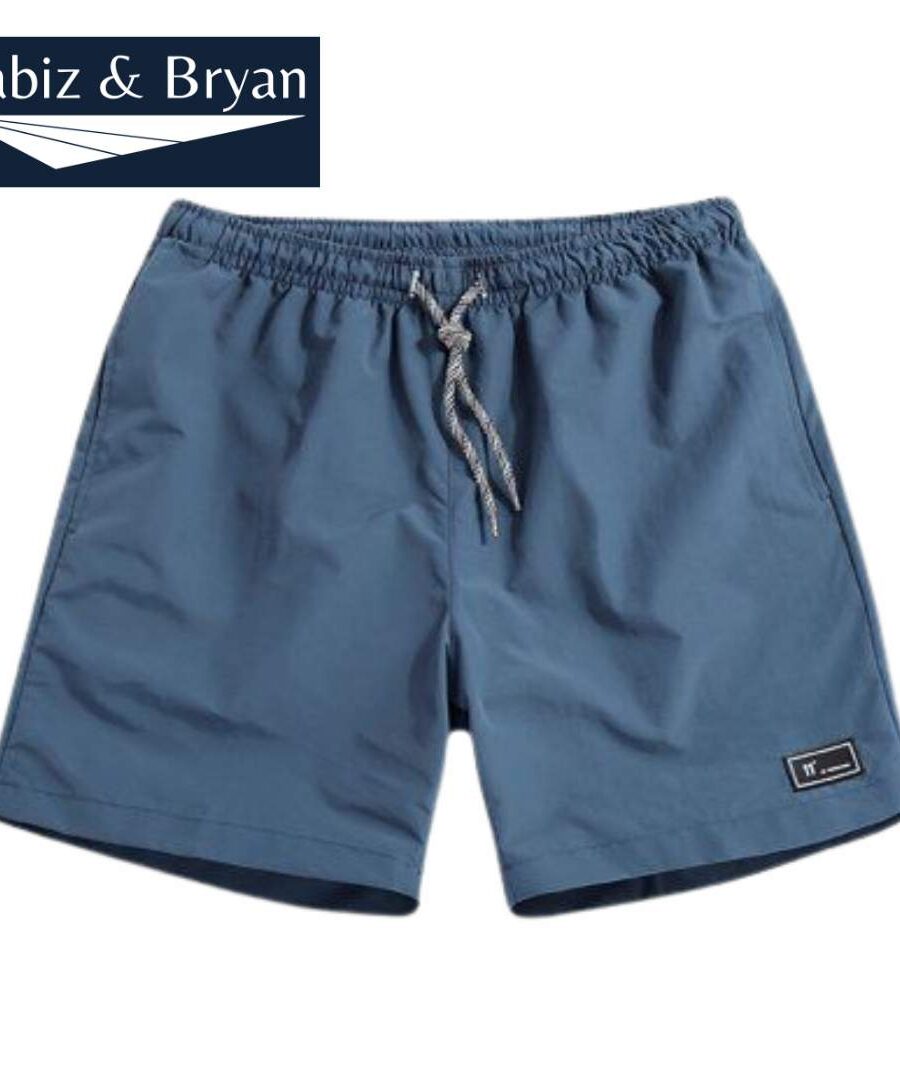 Men's Thin Quick Dry Beach Shorts Casual Sports Short Pants Swim Trunks