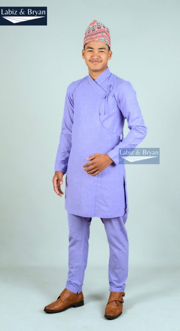 Traditional Daura Suruwal – Nepali Ethnic Wear for Men & Boys