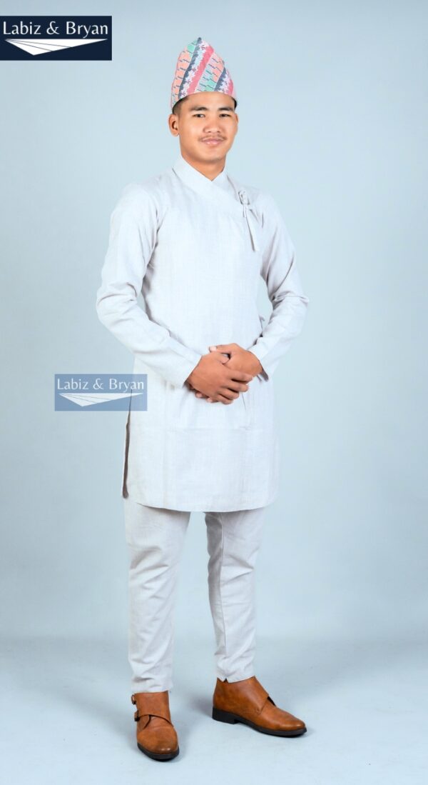 Premium Daura Suruwal for Men – Handmade Nepali Attire