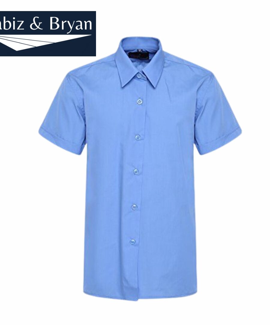 School Uniform Kids  Shirt Short Sleeve Size 2 Yrs to Adults