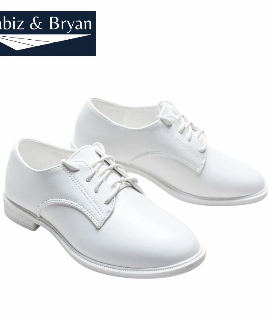 White Derby Dress Shoes