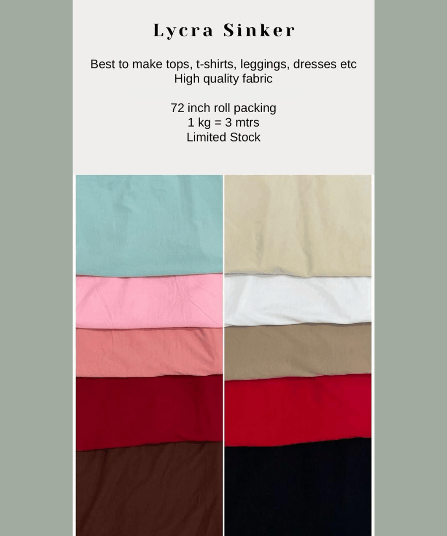 Lycra Sinker-Fabric