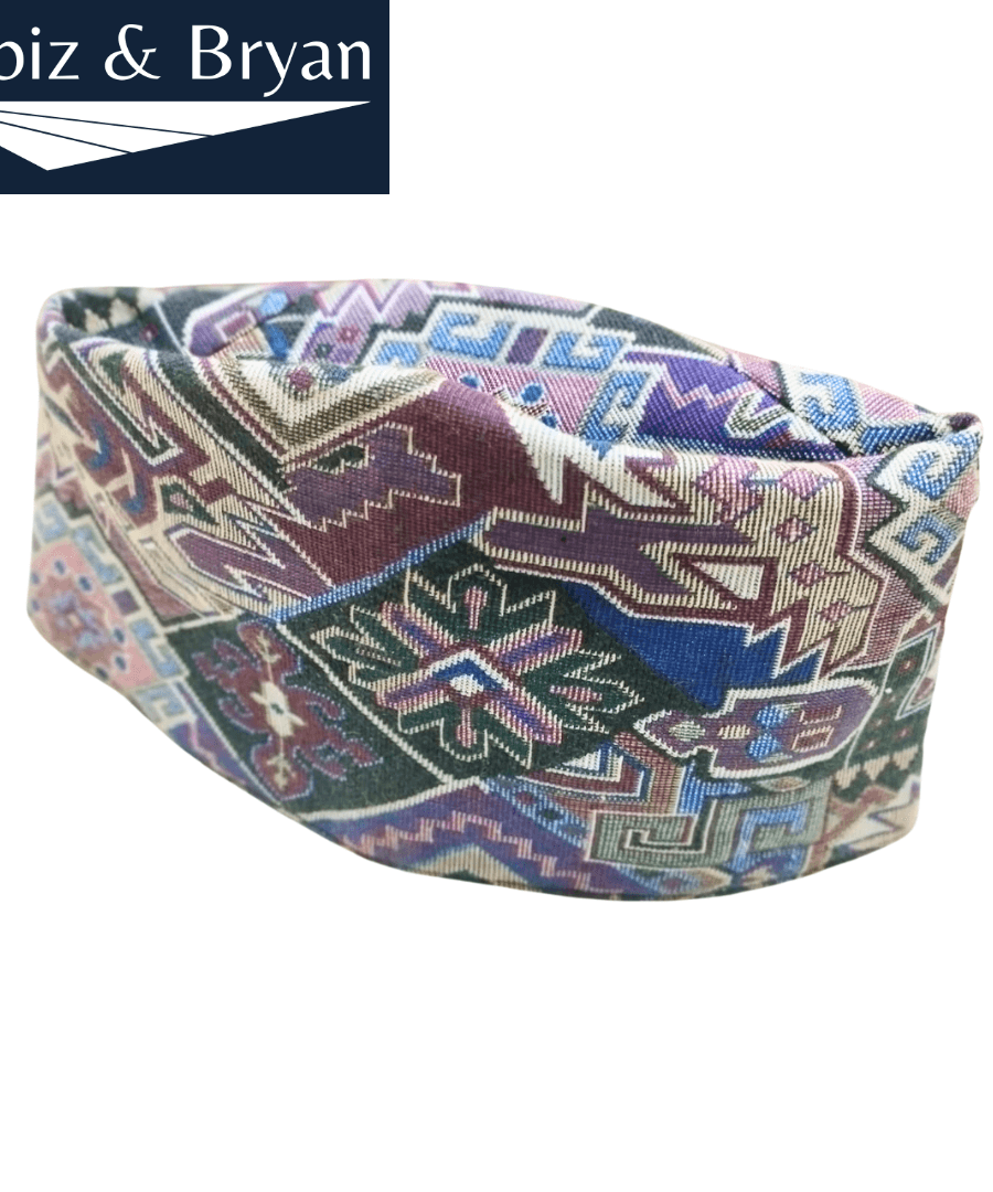 Nepali Palpali Dhaka Topi For Men