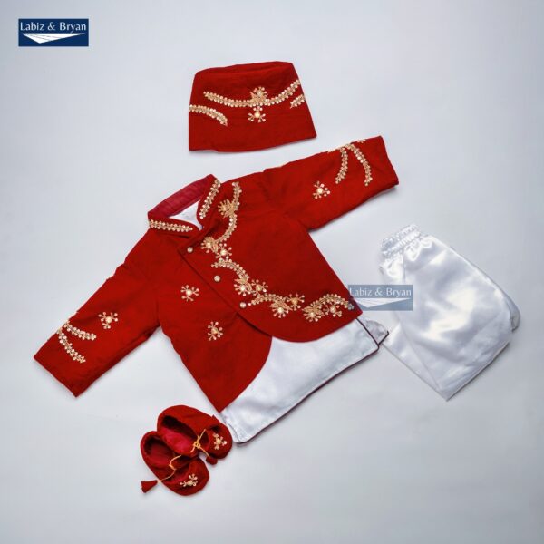 Baby Boy Rice Feeding Pasni Dress SET