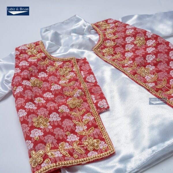 Baby Boy Rice Feeding Pasni Dress SET - Image 5