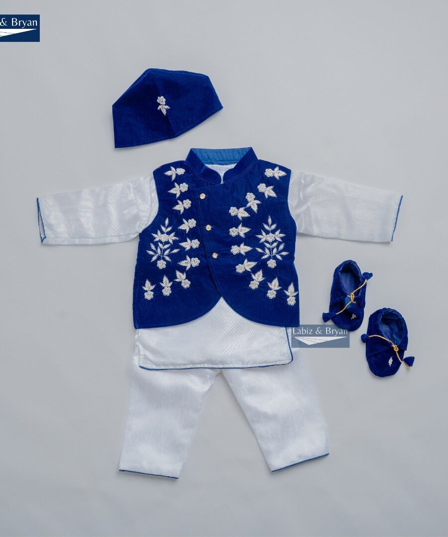 Baby Boy Rice Feeding Pasni Dress SET