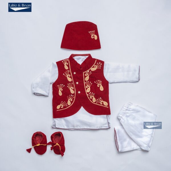 Baby Boy Rice Feeding Pasni Dress SET