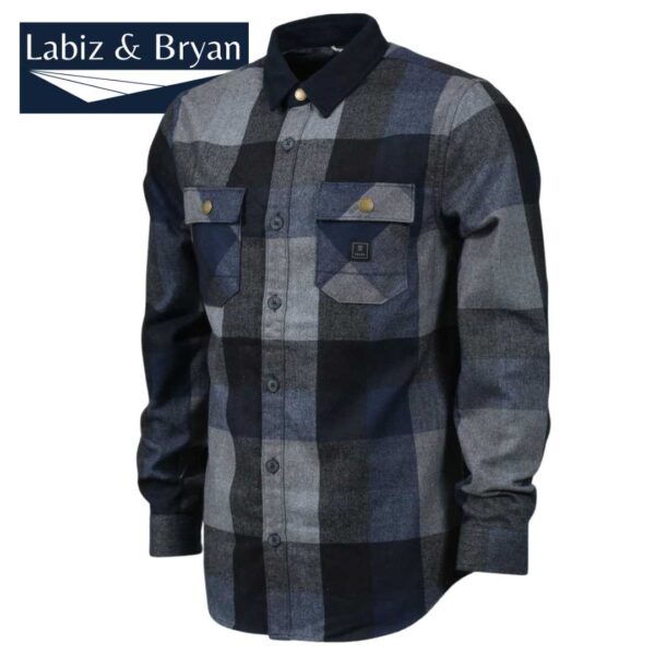 American Eagle Outfitters-Long Sleeve Shirt - Blue