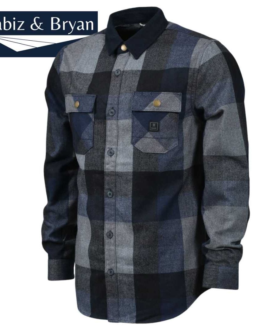 American Eagle Outfitters-Long Sleeve Shirt - Blue