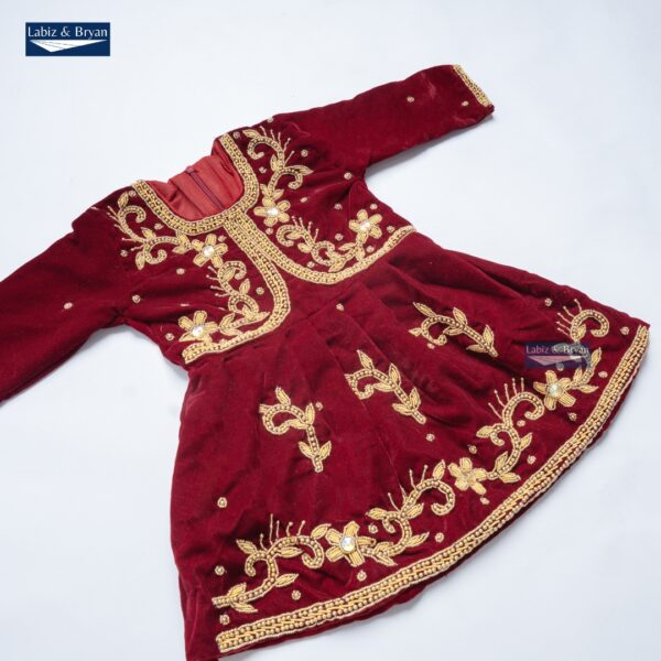 Baby Girl Rice Feeding Pasni Dress SET - Image 4