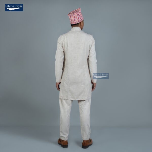 Traditional Daura Suruwal – Nepali Ethnic Wear for Men & Boys - Image 2