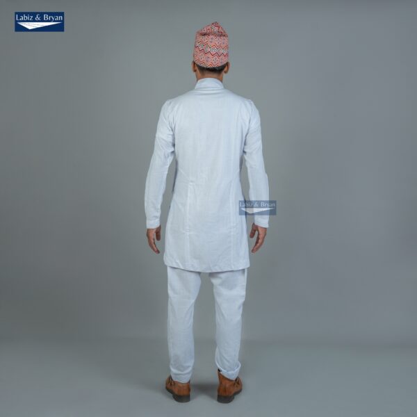 Traditional Daura Suruwal – Nepali Ethnic Wear for Men & Boys - Image 2