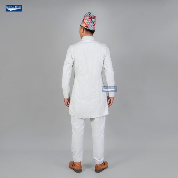 Traditional Daura Suruwal – Nepali Ethnic Wear for Men & Boys - Image 2