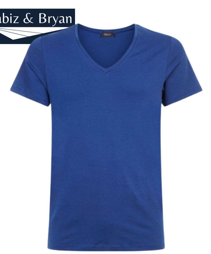 Hanro Cotton Superior V-Neck T-Shirt