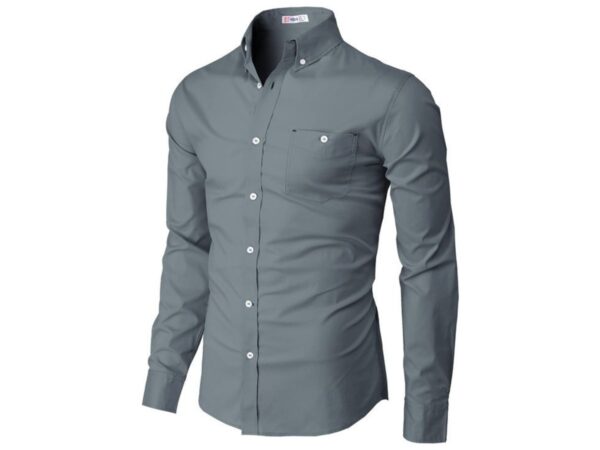 H2H Men's Wrinkle Free Slim Fit Dress Shirts