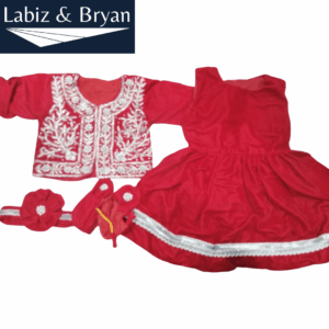 Silver Colour Pasni Set For Baby Girl