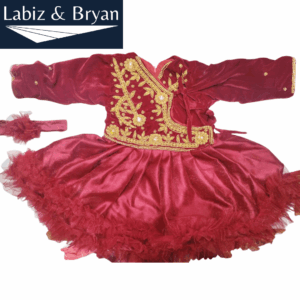 CozyKids - Baby Girl Rice Feeding Pasni Dress Ceremony Dress