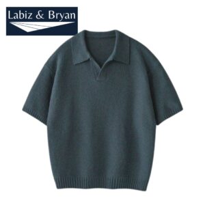 Linnen Blend  Polo T-Shirt - Men's Plus Size