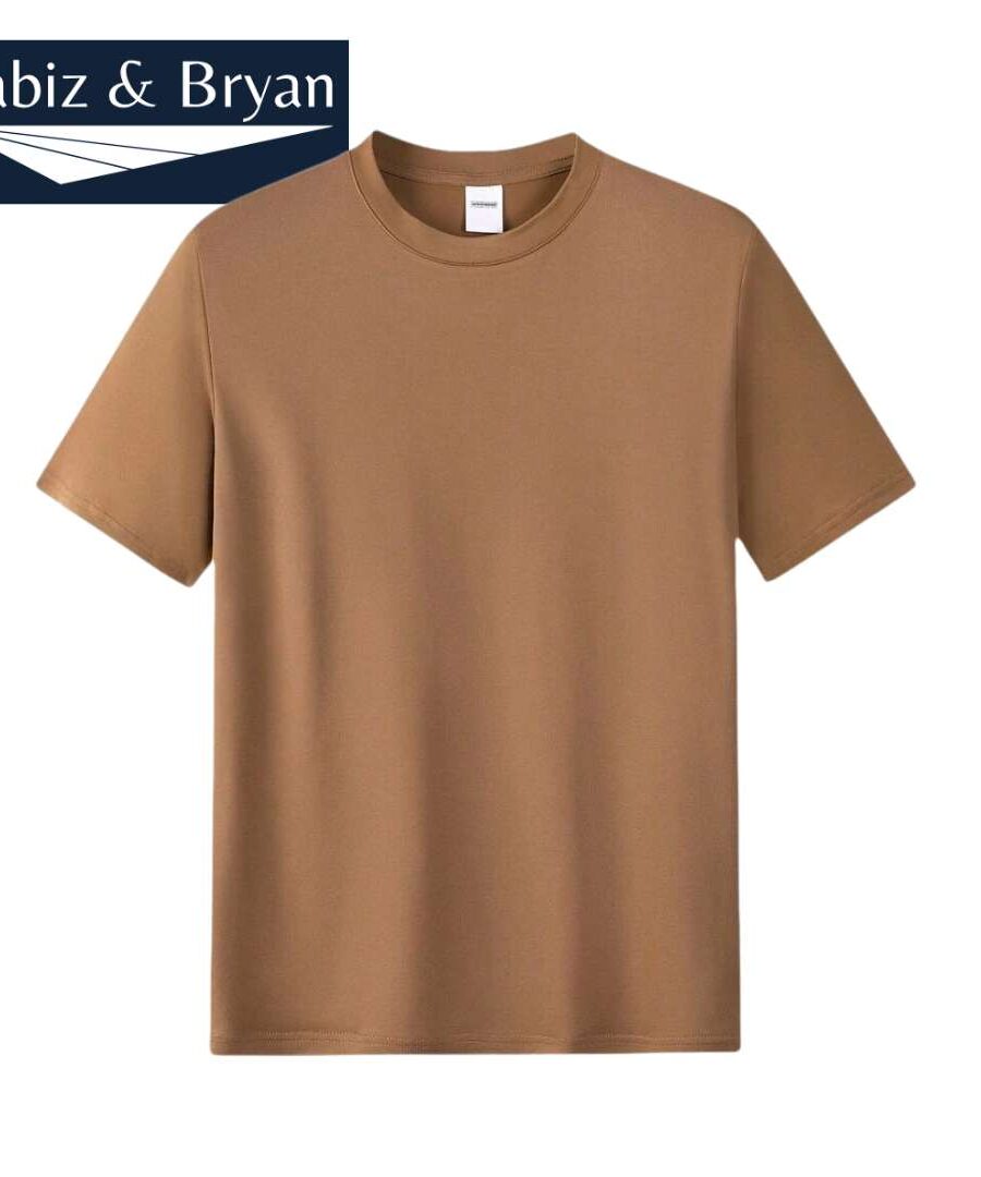 Men's Blend Round Neck T-Shirts - Breathable, Stylish & Versatile