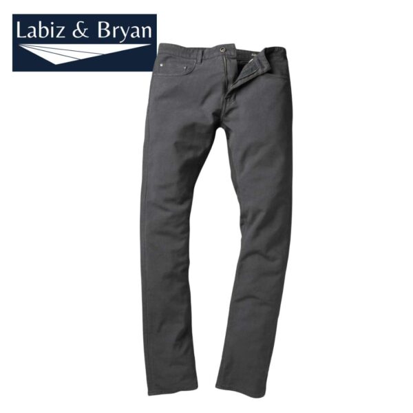 Men's Flexnamic, 4-pocket, Men’s Plus Size Regular Fit Chino - GrayColor