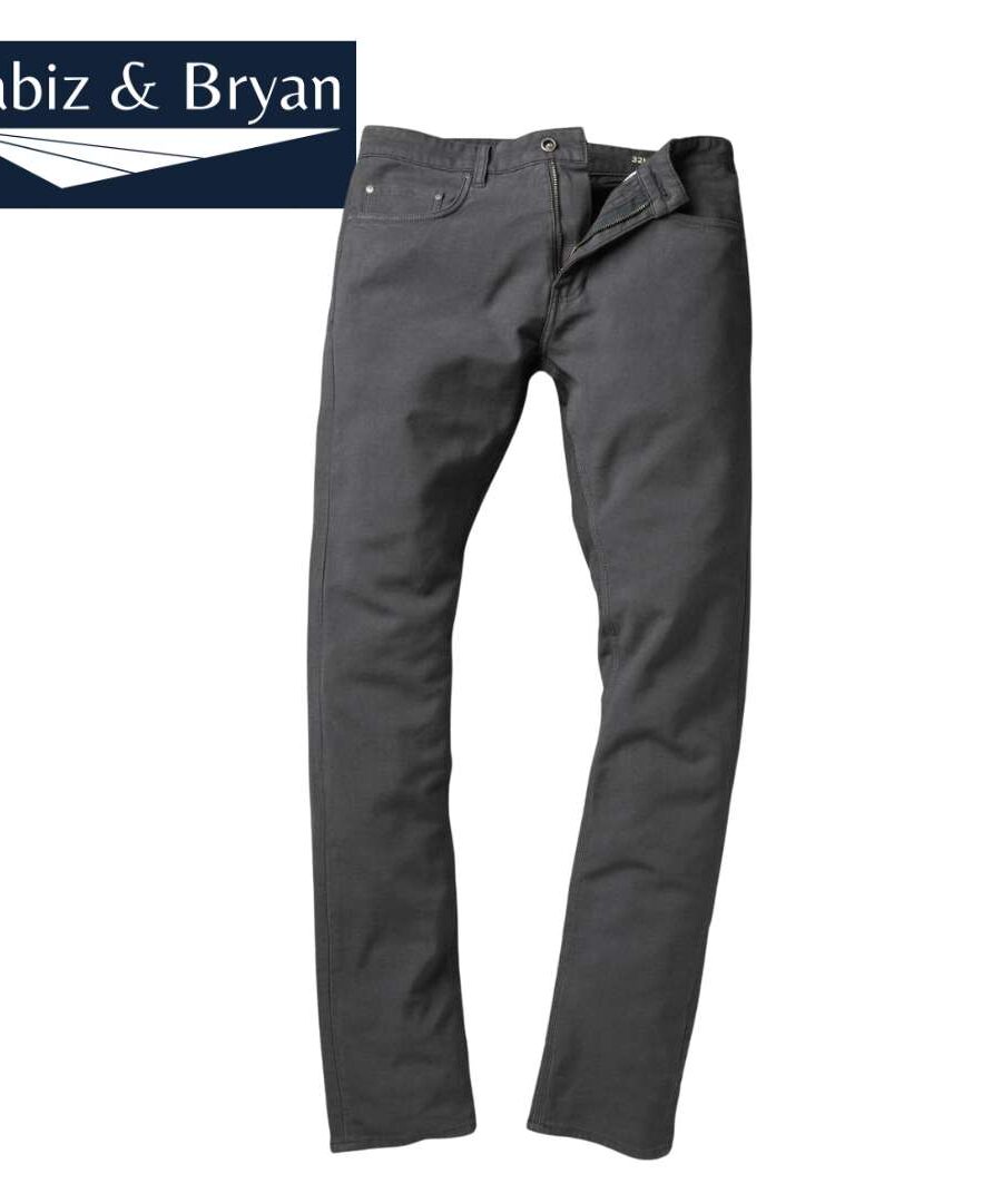 Men's Flexnamic, 4-pocket, Men’s Plus Size Regular Fit Chino - GrayColor