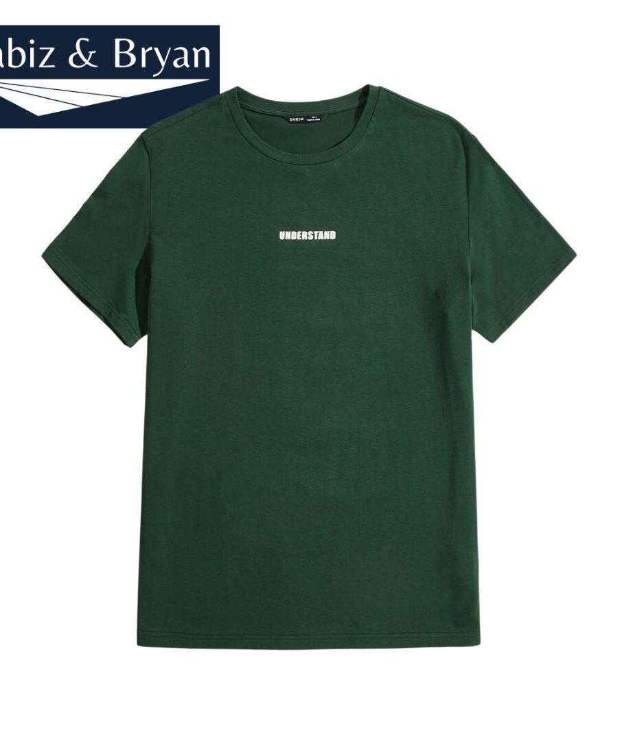 PIRFE Men's T-Shirts Men Letter Graphic Tee T-Shirts for Men