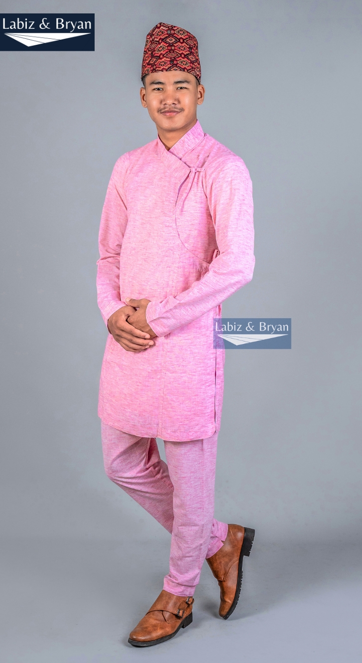 Traditional Daura Suruwal – Nepali Ethnic Wear for Men & Boys