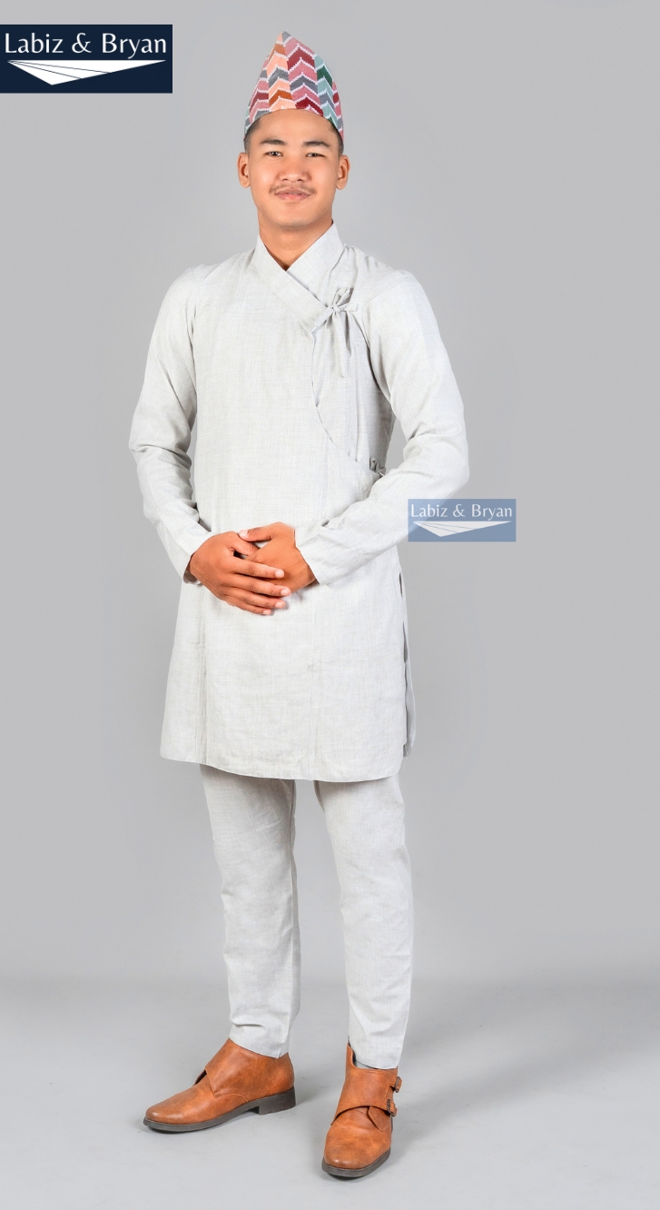 Traditional Daura Suruwal – Nepali Ethnic Wear for Men & Boys