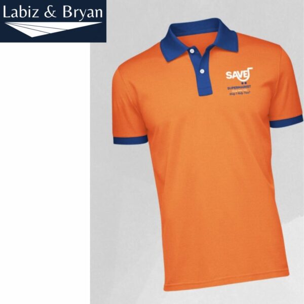 Official Custom Polo T-Shirt – Save Mart - Image 2