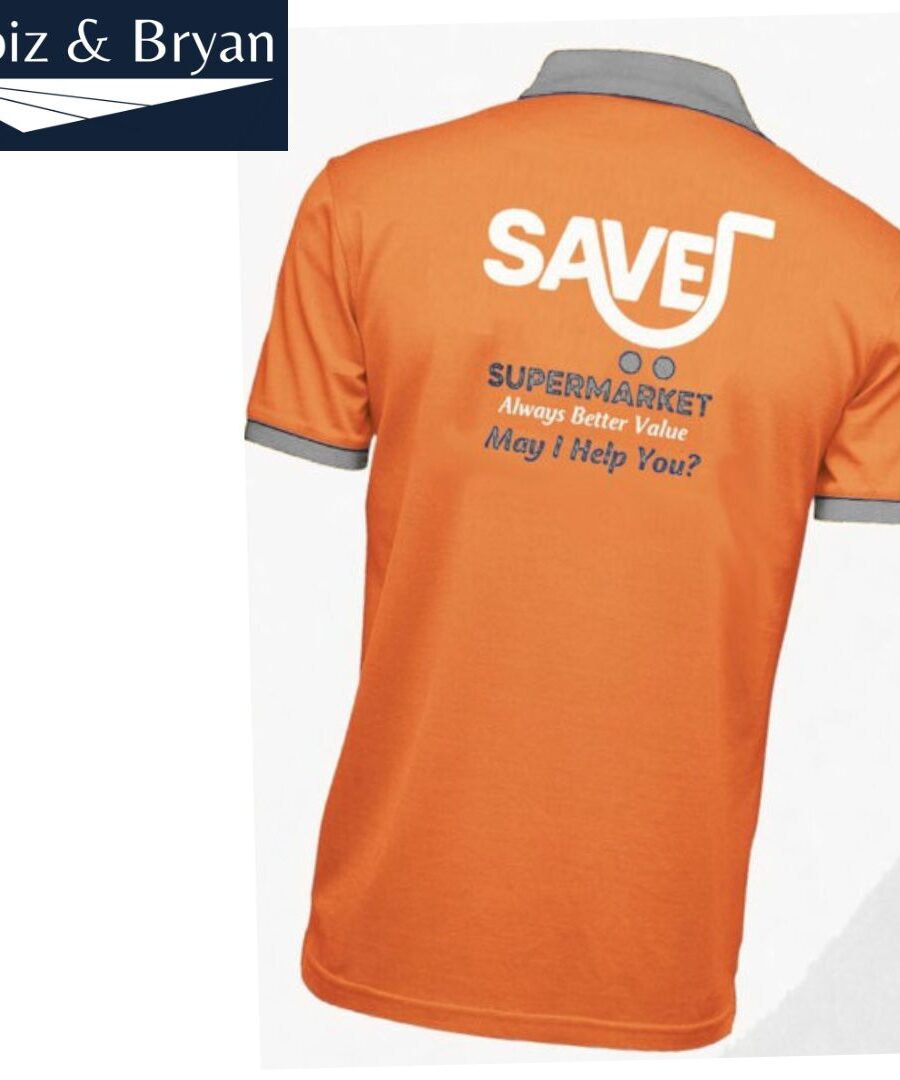 Official Custom Polo T-Shirt – Save Mart