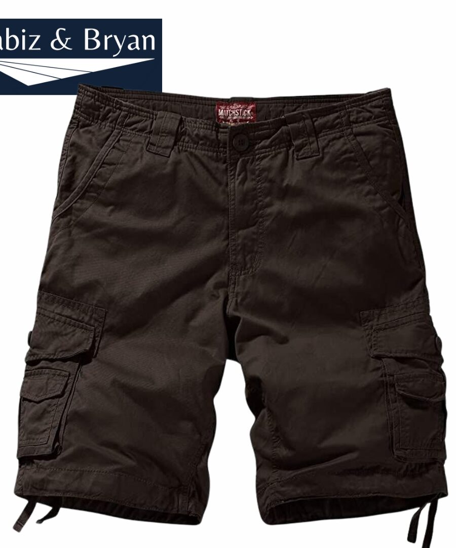 Mens Cargo Short with Multi Pockets Summer Outdoor Work