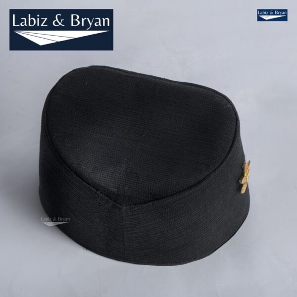 Nepali Kalo Dhaka Topi for Men – Handcrafted Traditional Nepali Headwear - Image 2