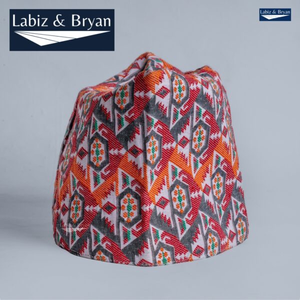 Nepali Palpali Dhaka Topi for Men – Handcrafted Traditional Nepali Headwear