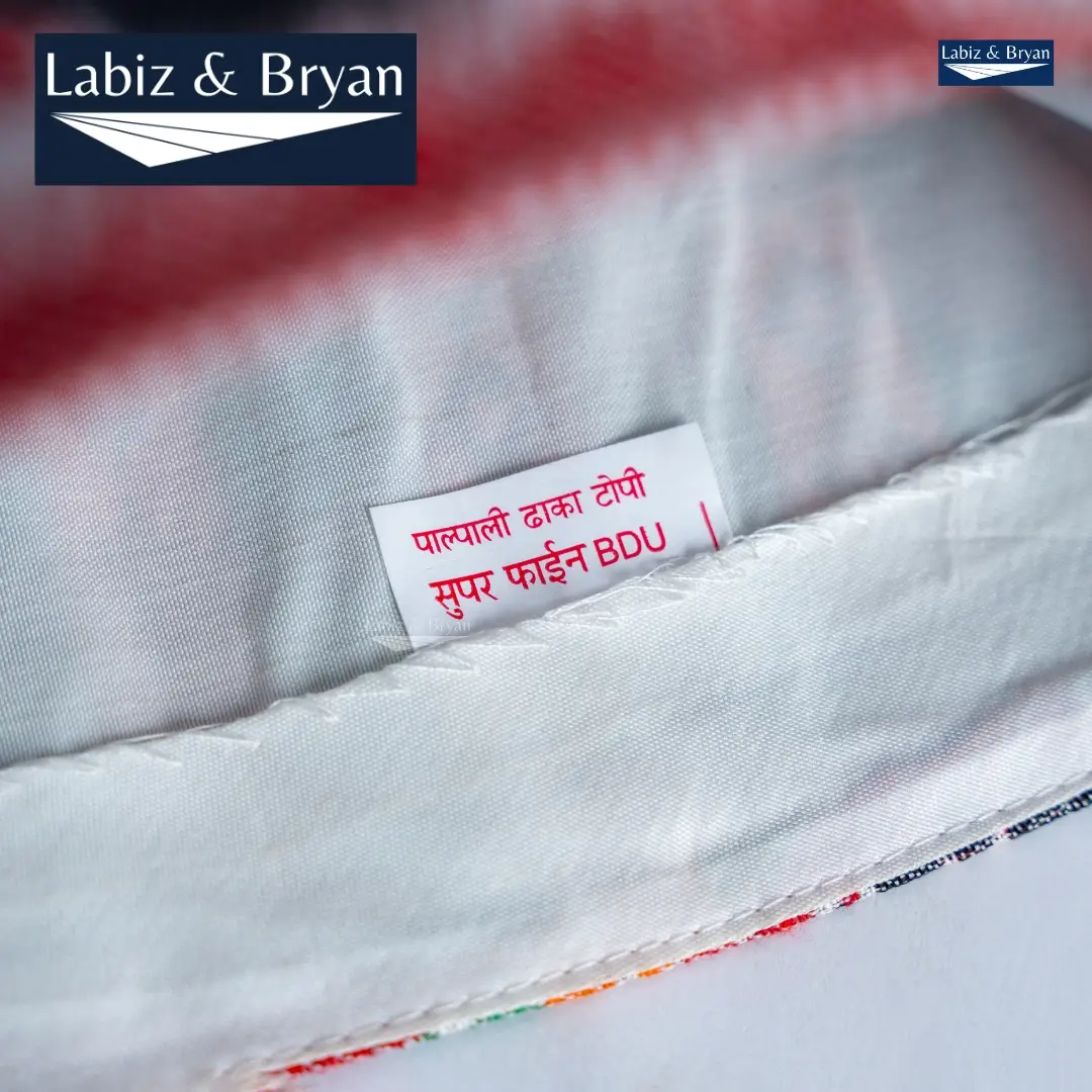 Handcrafted Palpali Dhaka Topi | Cultural Nepali Heritage Hat - Image 4